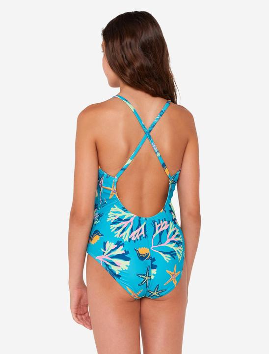 Image du produit Nabaiji Maillot de bain 1 pièce natation Fille - 100 Lila ataa pupu turquoise (122)