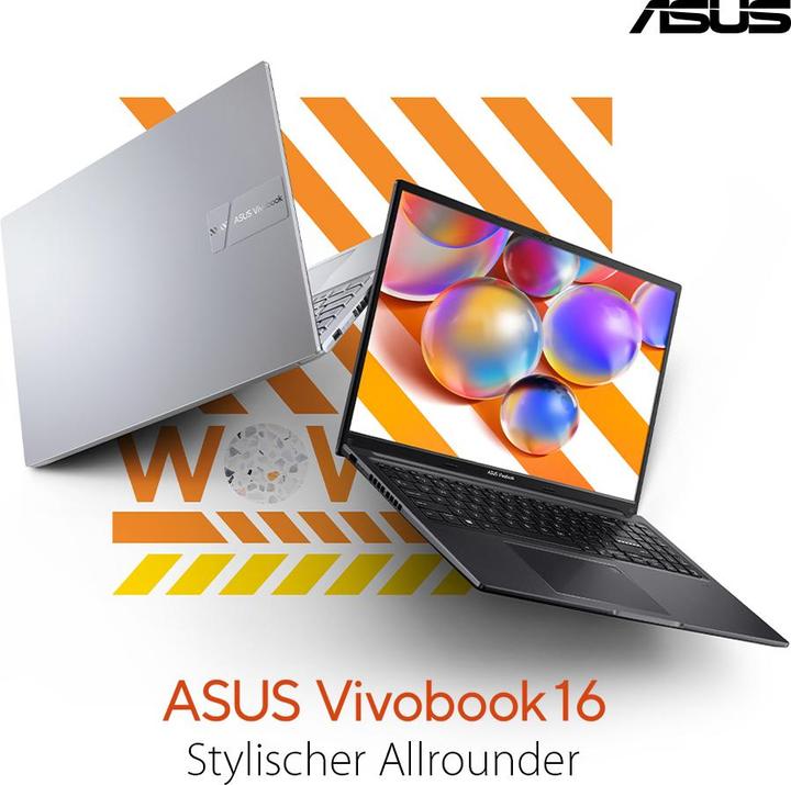 Produktbild ASUS Vivobook 16 (16", AMD Ryzen 7 5825U, 16 GB, 1000 GB, CH)