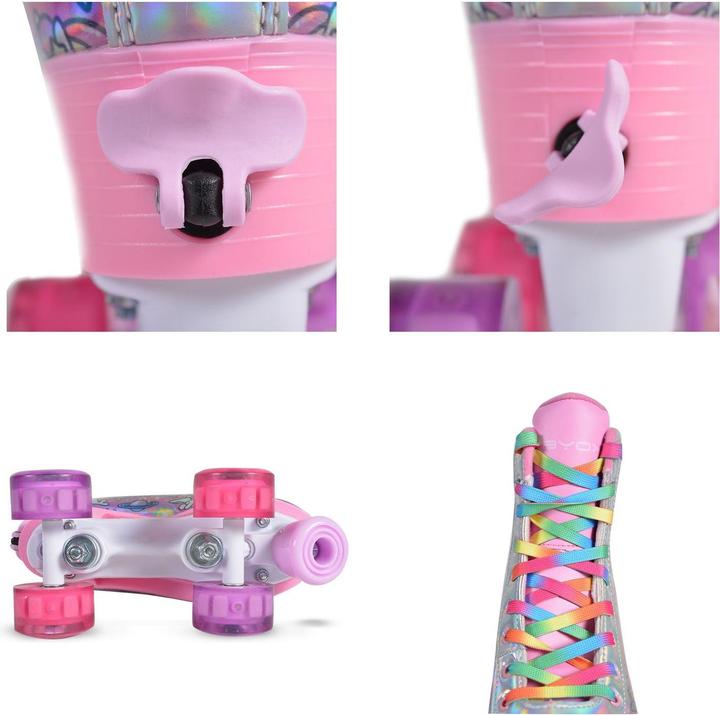 Actual product image Byox Roller skates unicorn (35)