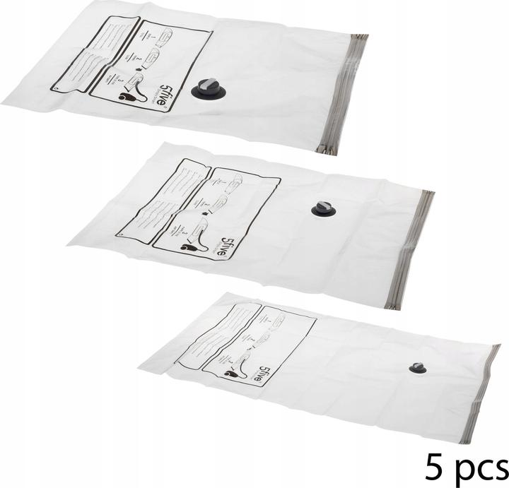 Actual product image JTI Vakuumbeutel für Kleidung 5 Stk