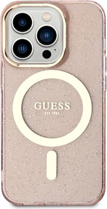 Image du produit Guess iPhone 14 Pro Max 6.7 hardcase paillettes or MagSafe (Apple iPhone 14 Pro Max)
