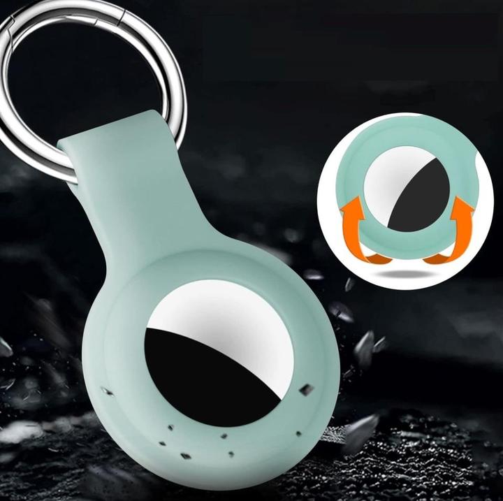 Image du produit Screenguard Etui silicone Apple Airtag Liquid avec porte-clés