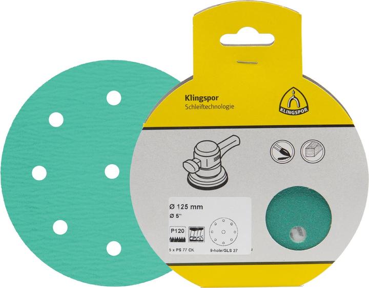 Produktbild Klingspor PS 77 CK T-ACT SB-verpackt - Schleifscheiben 150 mm (120)