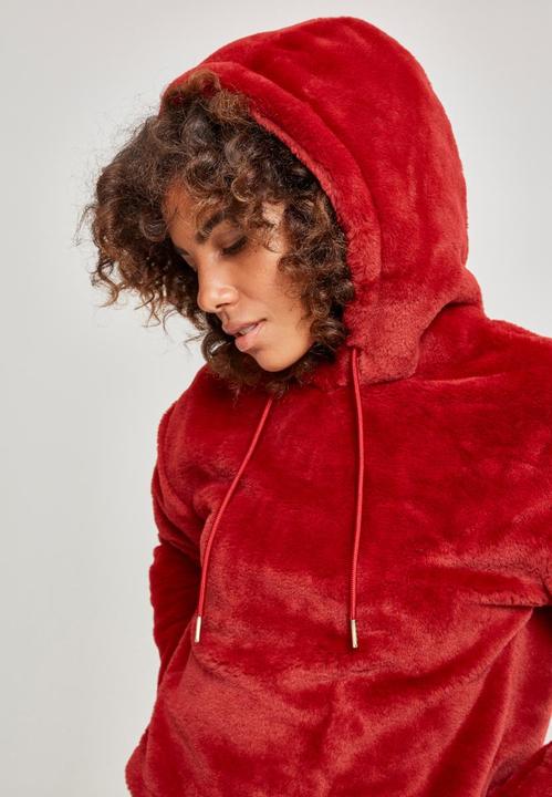 Actual product image Urban Classics Ladies Oversize Short Teddy Hoody (S)