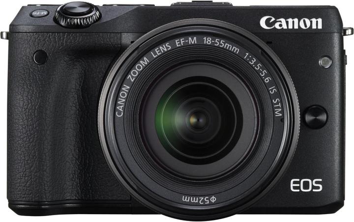 Produktbild Canon EOS M3, 18-55mm IS STM Kit (24.20 Mpx, APS-C / DX)
