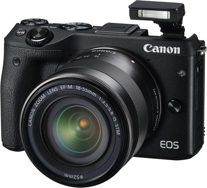 Canon EOS M3, 18-55mm IS STM Kit (24.20 Mpx, APS-C / DX)