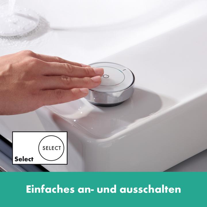 Actual product image hansgrohe Tecturis E 2-gats wastafelkraan 150 CoolStart met waste chroom