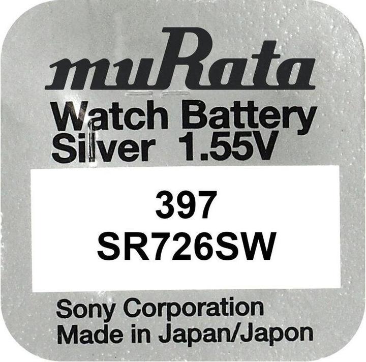 Image du produit Murata Pile bouton (10 pcs, V397, 35 mAh)
