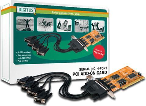 Produktbild Digitus 4-Port Serielle Schnitts.karte