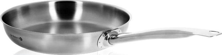 Actual product image de Buyer PRIM'APPETY frying pan Ø32cm, 2 handles, induction (32 cm, Frying pan, Stainless steel)