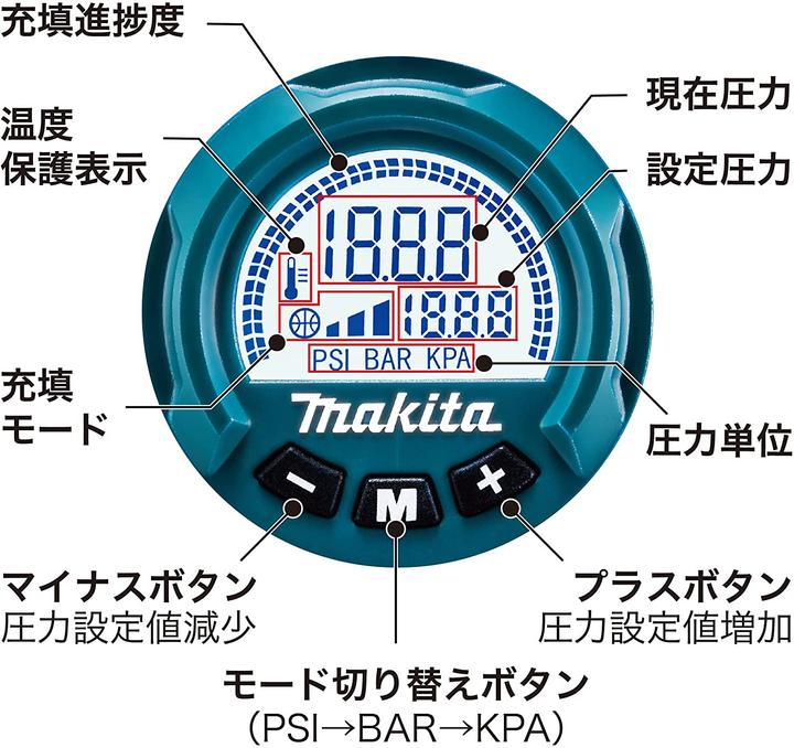 Produktbild Makita MP001GZ (11.10 Bar, 24 l)