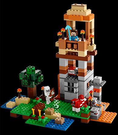 Produktbild LEGO Crafting-Box (21116, LEGO Minecraft)