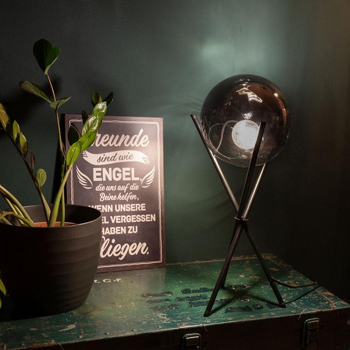 Immagine prodotto s.luce Lampada da tavolo Orb in vetro treppiede 20cm (E27)