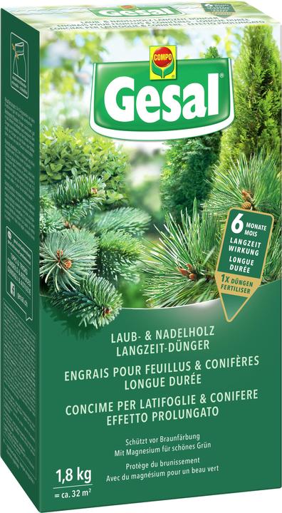 Produktbild Gesal Laub- u. Nadelholz Langzeit-Dünger (1.80 kg)