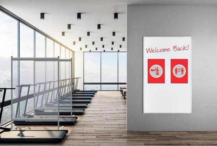 Actual product image Franken Partition Wall Mobile Acrylic (120 x 150 cm)