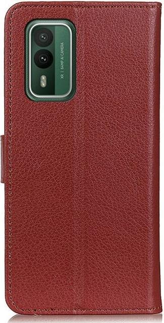 Actual product image MU Classic Litchi Leather Bookcover Series (Nokia XR21)