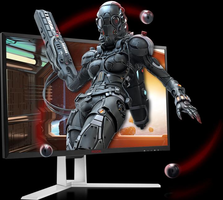 Actual product image AOC Agon AG241QX (2560 x 1440 pixels, 24")