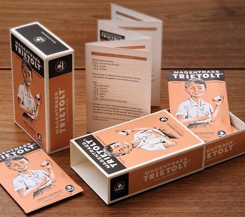 Actual product image Landolt Hauser Trietolt Magenträs (Magentraes) Sliding Box with Recipe (150 g)