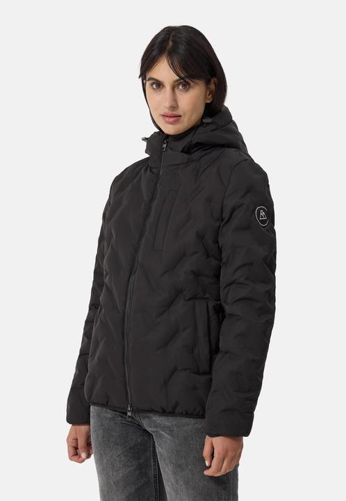 Cash-Mere Padded Jacket mit Kapuze