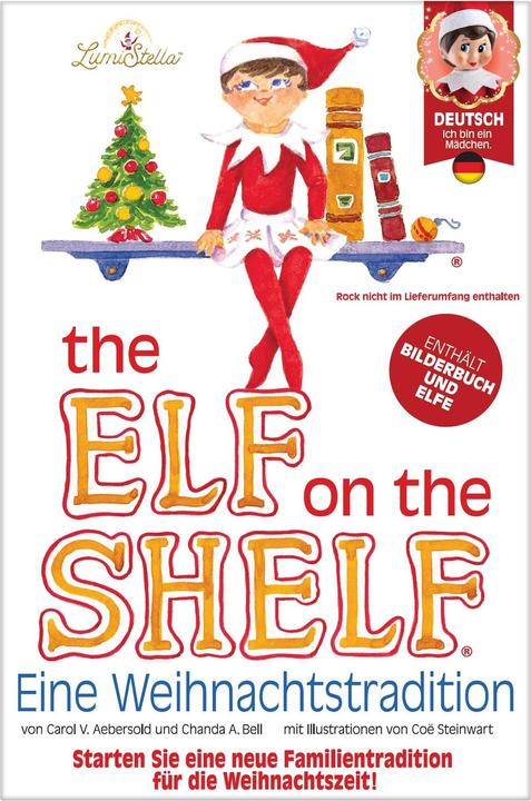 Immagine prodotto Elf on the Shelf Girl con libro, versione D