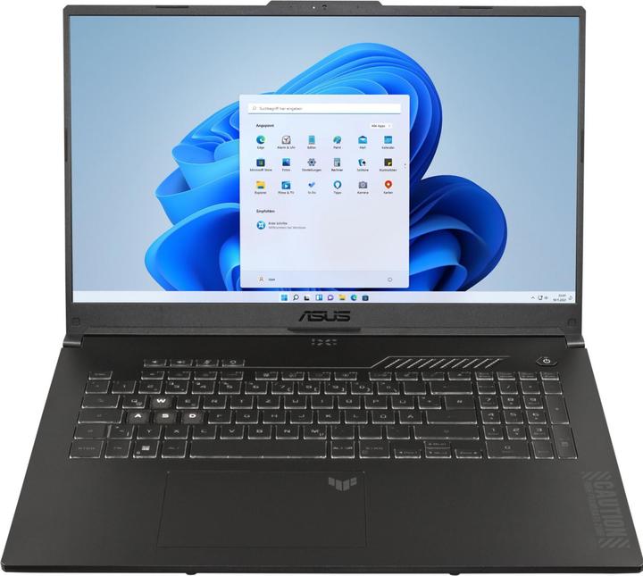 Image du produit ASUS TUF Gaming A17 RTX 4070 (17.30", AMD Ryzen 9 7940HS, 16 Go, 1000 Go, DE)