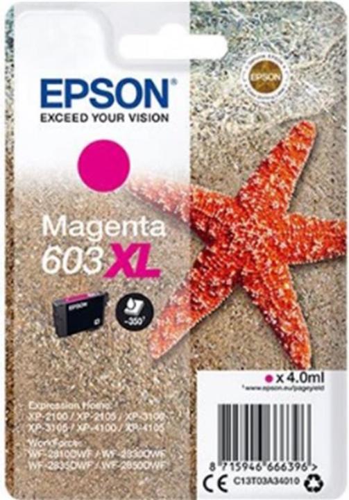 Actual product image Epson Singlepack 603XL Ink (M)