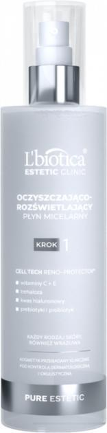 Image du produit L´Biotica L'otica -aesthetic clinic pure aesthetics -fluide micellaire nettoyant et grossissant, 200 ml (Eau micellaire, 200 ml)
