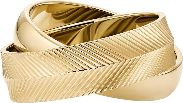 Actual product image Fossil Damenring HARLOW (52, Steel)