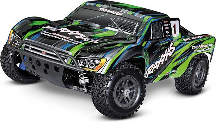 Image du produit Traxxas SLASH 4X4 BL2S VERT 1/10 SHORT-COURSE RTR SANS ACCU/CHARGEUR (RTR Prêt à fonctionner)
