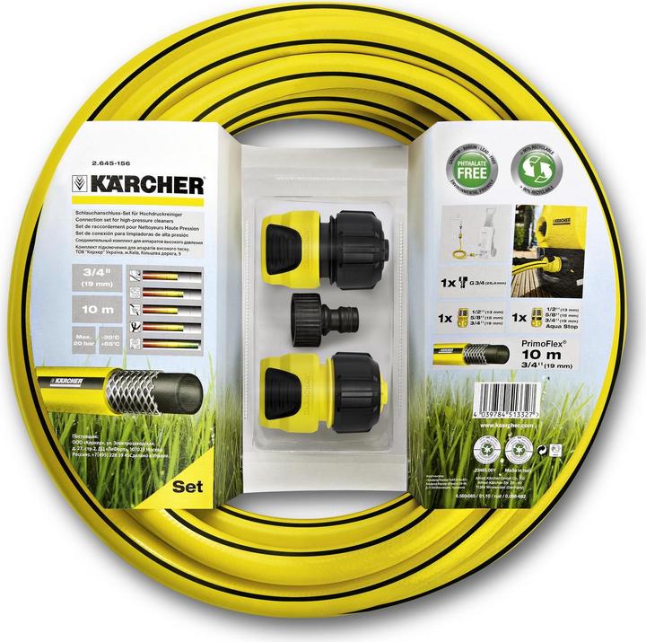 Actual product image Kärcher Hose connection set 2.645-156.0 (10 m, 19.05 mm)
