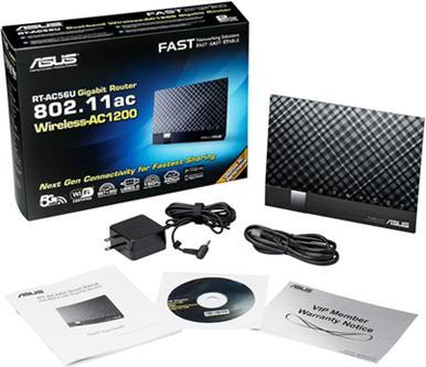 Actual product image ASUS RT-AC56U, ac866/n300