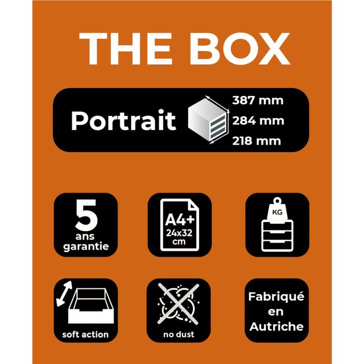 Produktbild Exacompta Selbstständige Schubladenboxen (A4+)