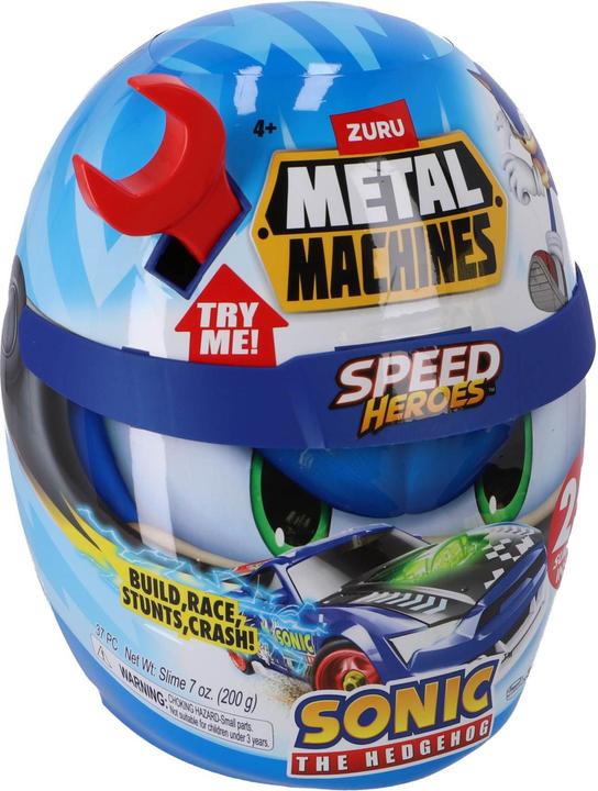 Actual product image Metal Machines Metallmaschinen Helm Sonic Speed Heroes