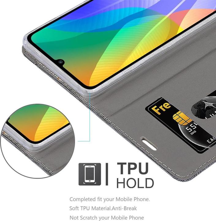 Image du produit Cadorabo Couverture look jeans Book (Huawei Y6p)