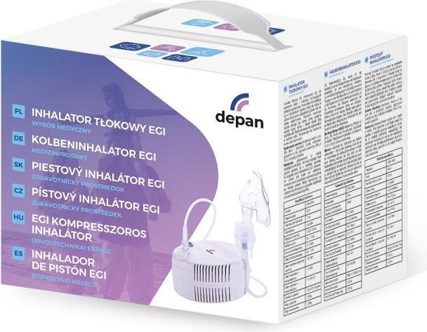 Actual product image Depa Cichy inhalator tłokowy dla całej rodziny EGI brand