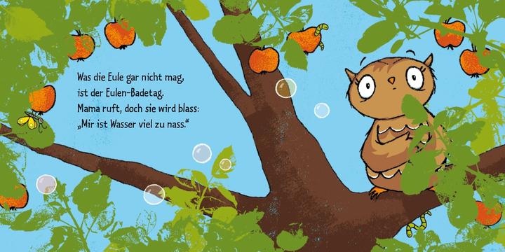 Produktbild Die kleine Eule badet (Deutsch)