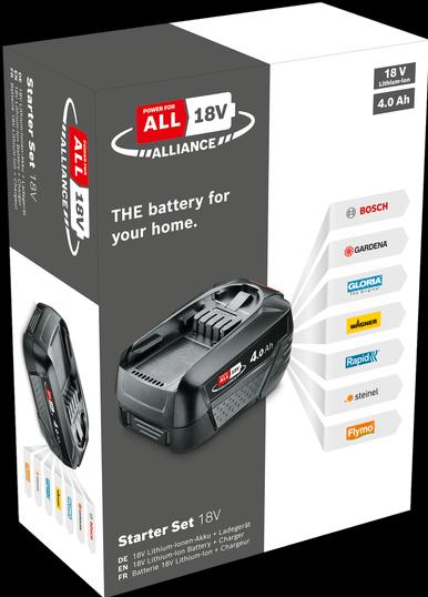 Actual product image Bosch Home & Garden Alliance Starter Set (18 V)