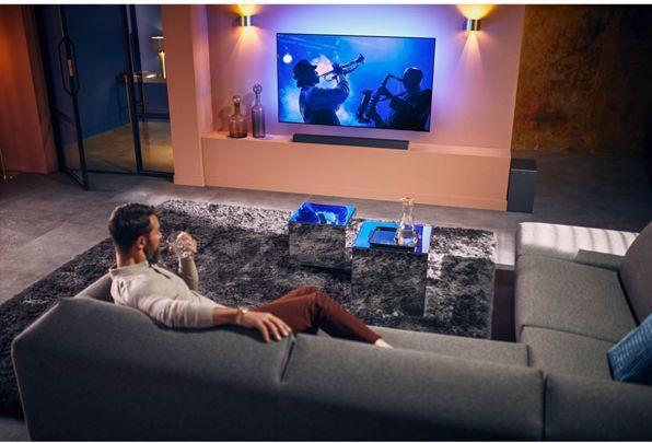 Immagine prodotto Philips Soundbar 3.1.2 con subwoofer wireless TAB8905 (600 W, 3.1 canali)
