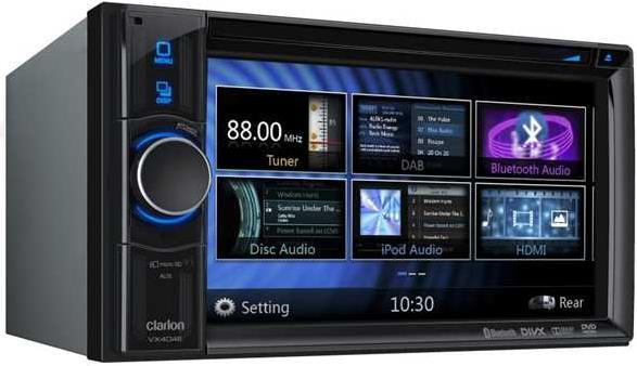 Actual product image Clarion Vx404e