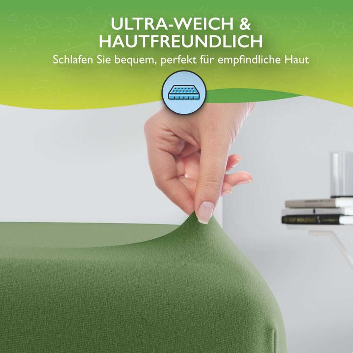 Actual product image Etérea Comfort Jersey Topper (100 x 200 cm, 90 x 200 cm)
