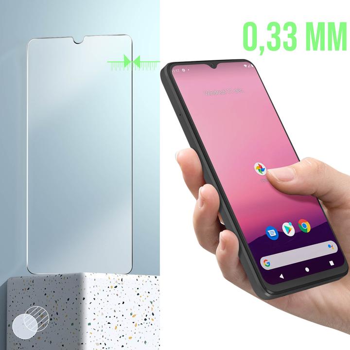 Produktbild Avizar 9H Härtegrad Glas-Displayschutzfolie (1 Stück, Motorola Moto E22i)