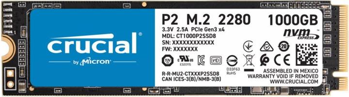 Crucial P2 (1000 GB, M.2 2280)
