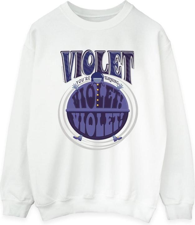 Produktbild Willy Wonka & the Chocolate Factory Violet Turning Violet Sweatshirt (XL)
