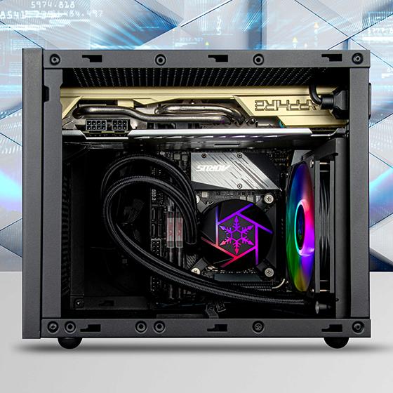 Produktbild Silverstone SST-VD120-SLIM - High Performance slim All-In-One Liquid Cooler, Single Adjustable 120mm