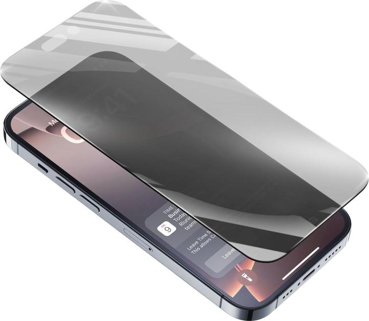 Produktbild Cellularline Top Secret Glass Eclipse (1 Stück, Apple iPhone 16 Pro Max)
