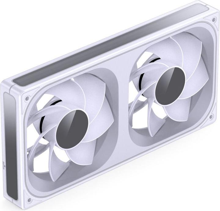 Immagine prodotto Jonsbo ZB-240 Infinity Mirror ARGB Reverse Blade PWM Lüfter - 240mm, weiss (240 mm)