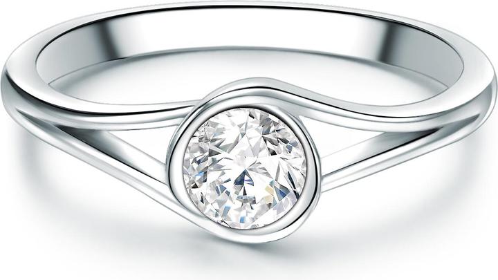 Trilani Damen Sterling Silber Zirkonia silber - 12588