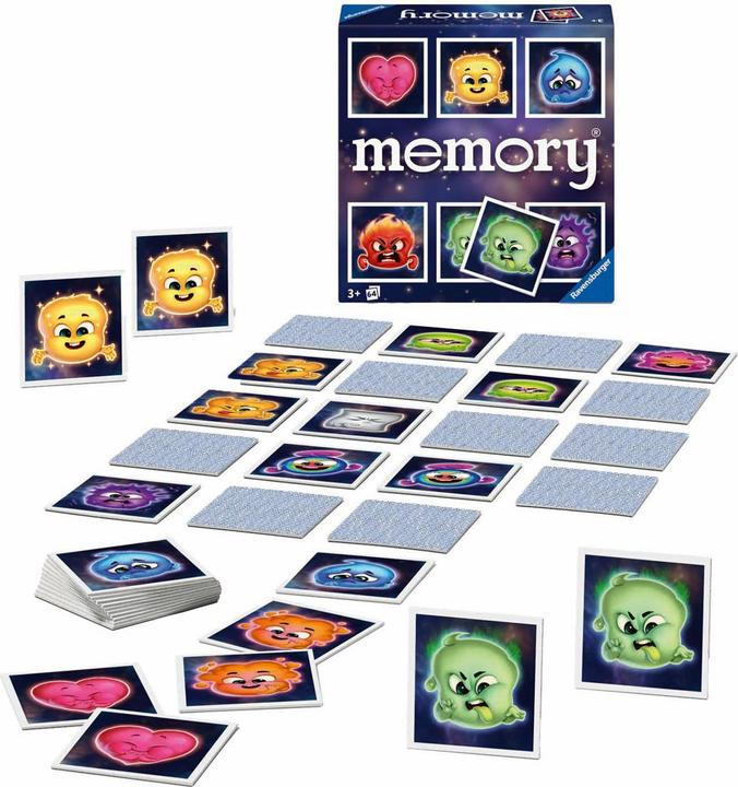 Actual product image Ravensburger 23487 memory® Emotions. The classic game shows on 32 pairs of cards (Multilingual)