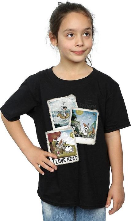 Image du produit Disney Frozen T-shirt en coton Olaf Polaroid pour filles (152, 158)