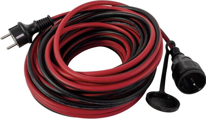Productafbeelding REV 0017250614 Verlengkabel 16 A rood-zwart 25 m (25 m, CEE 7/3)